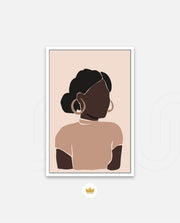 Minimal Woman Portrait