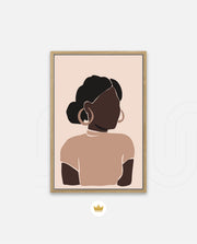 Minimal Woman Portrait