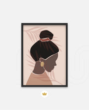 Elegant Profile Art