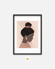 Elegant Profile Art