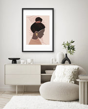 Elegant Profile Art