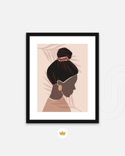 Elegant Profile Art