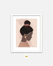 Elegant Profile Art