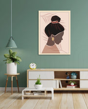 Elegant Profile Art