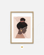 Elegant Profile Art