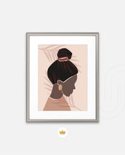 Elegant Profile Art