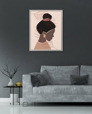 Elegant Profile Art
