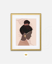 Elegant Profile Art