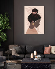 Elegant Profile Art