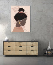 Elegant Profile Art