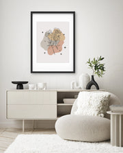 Floral Line Abstract