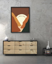 Warm Abstract Landscape