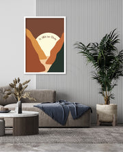 Warm Abstract Landscape