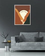 Warm Abstract Landscape