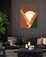 Warm Abstract Landscape