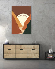 Warm Abstract Landscape