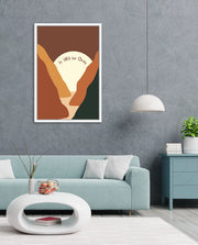 Warm Abstract Landscape