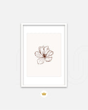 Single Floral Lineart