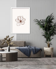 Single Floral Lineart