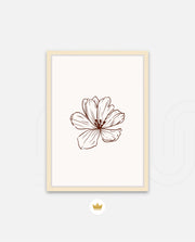 Single Floral Lineart