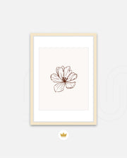 Single Floral Lineart