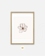 Single Floral Lineart