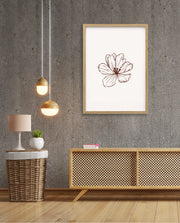 Single Floral Lineart