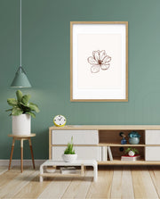Single Floral Lineart