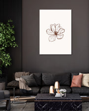 Single Floral Lineart