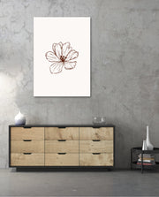Single Floral Lineart
