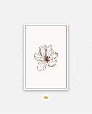 Single Floral Lineart