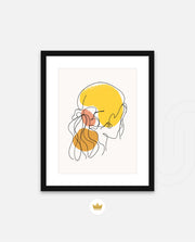 Abstract Face Lineart