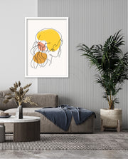 Abstract Face Lineart