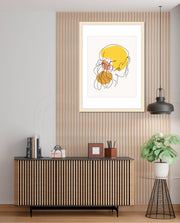 Abstract Face Lineart