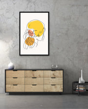 Abstract Face Lineart