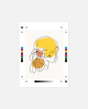 Abstract Face Lineart