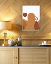 Earth Tone Arch Vase