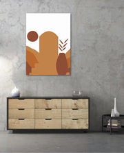 Earth Tone Arch Vase