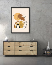 Boho Vase Face Art