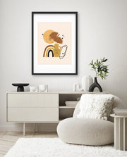 Boho Vase Face Art