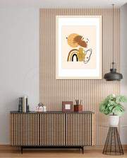 Boho Vase Face Art