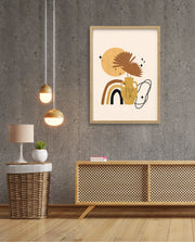 Boho Vase Face Art
