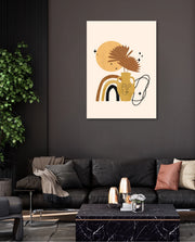 Boho Vase Face Art