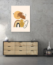 Boho Vase Face Art