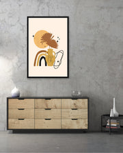 Boho Vase Face Art