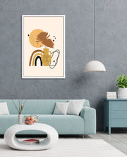 Boho Vase Face Art