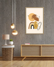 Boho Vase Face Art