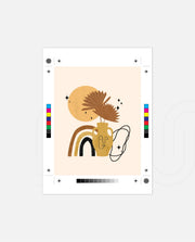 Boho Vase Face Art