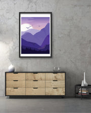 Purple Mountain Sunset