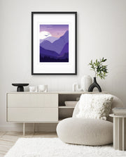 Purple Mountain Sunset